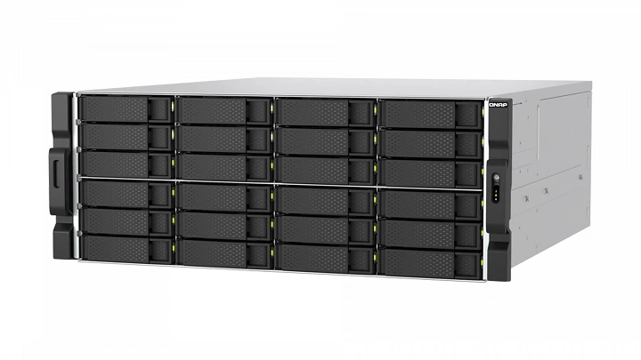 QNAP TS-h2477AXU-RP: NAS-System mit hoher Geschwindigkeit und 24 Slots