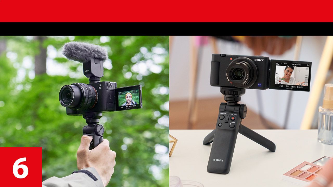 Ratgeber: Vlogger-Kamerasets - Sony ZV-1 plus GP-VPT 2 BT und Alpha 7C
