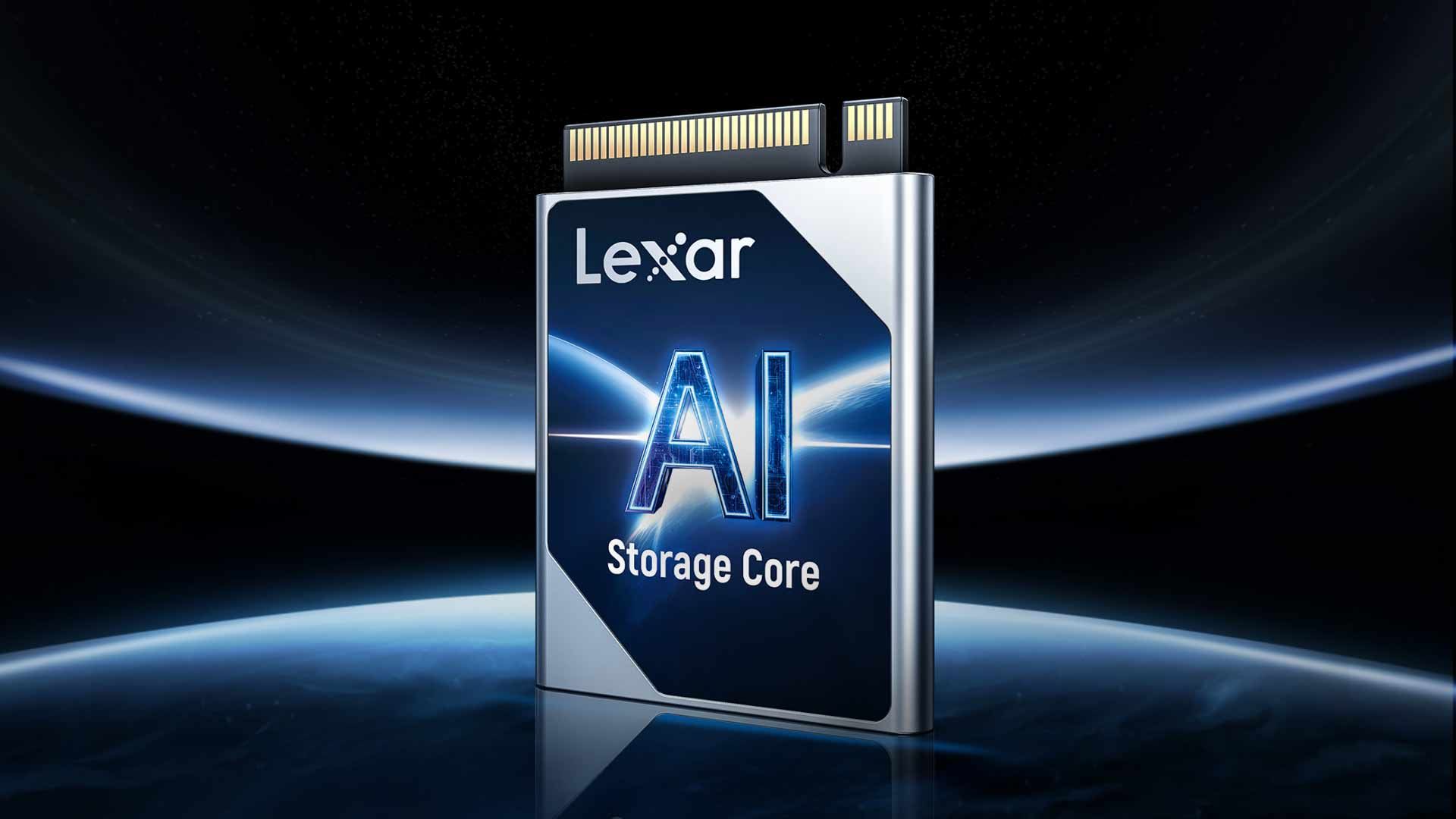 Lexar AI Storage Core: mehr Speichermedien für Video- und KI-Anwendungen