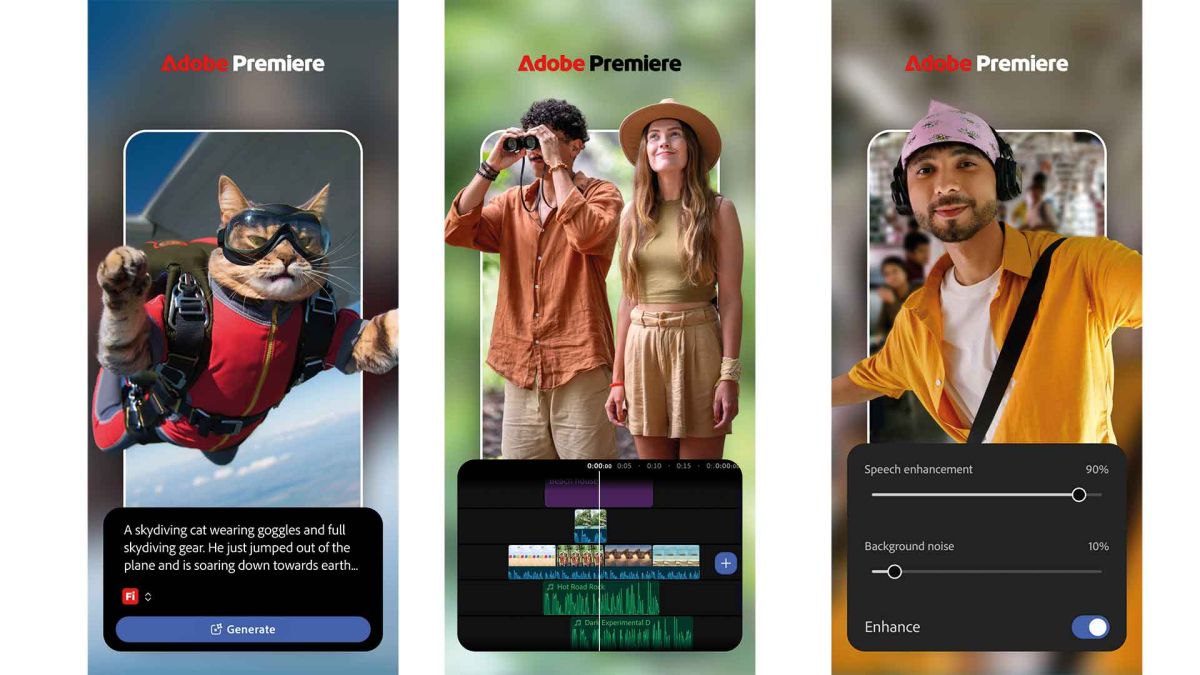 Adobe Premiere für Android: Mobiler Videoschnitt mit Mehrspur-Timeline