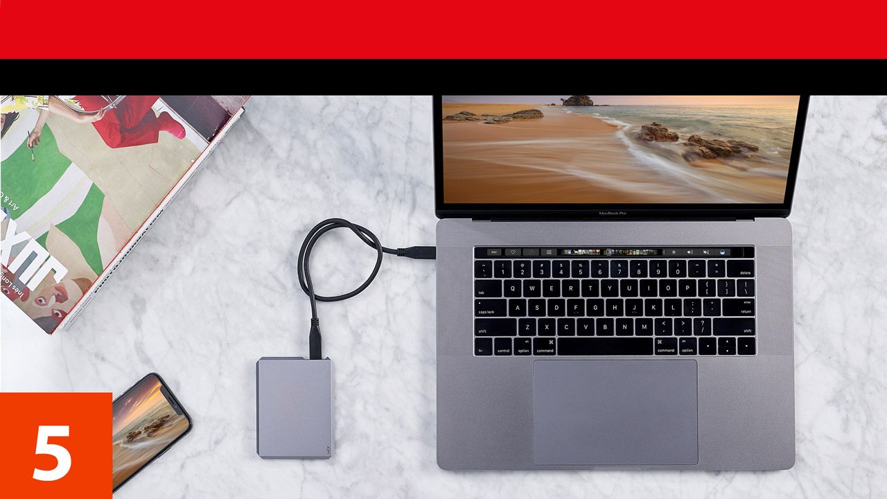 Speicherstrategie: LaCie Mobile SSD - kompaktes SSD-Laufwerk im Test