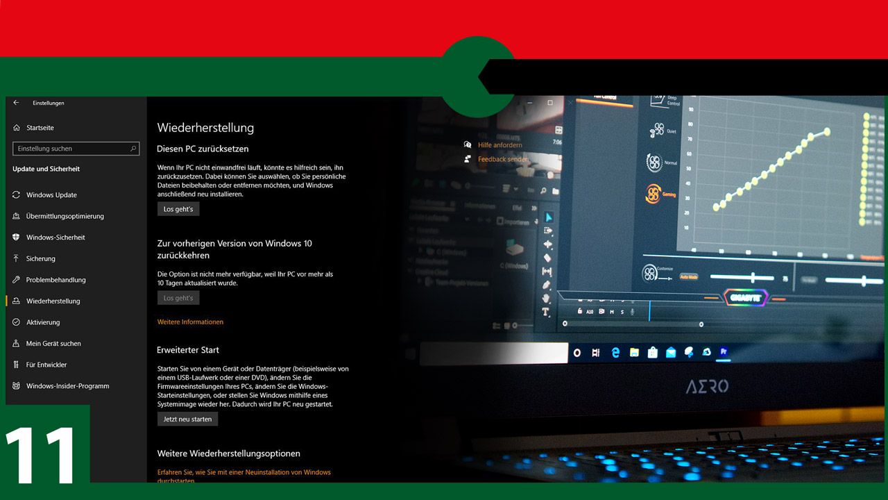 Ratgeber: Systempflege fu00fcr Windows-10-PC - Windows wiederherstellen
