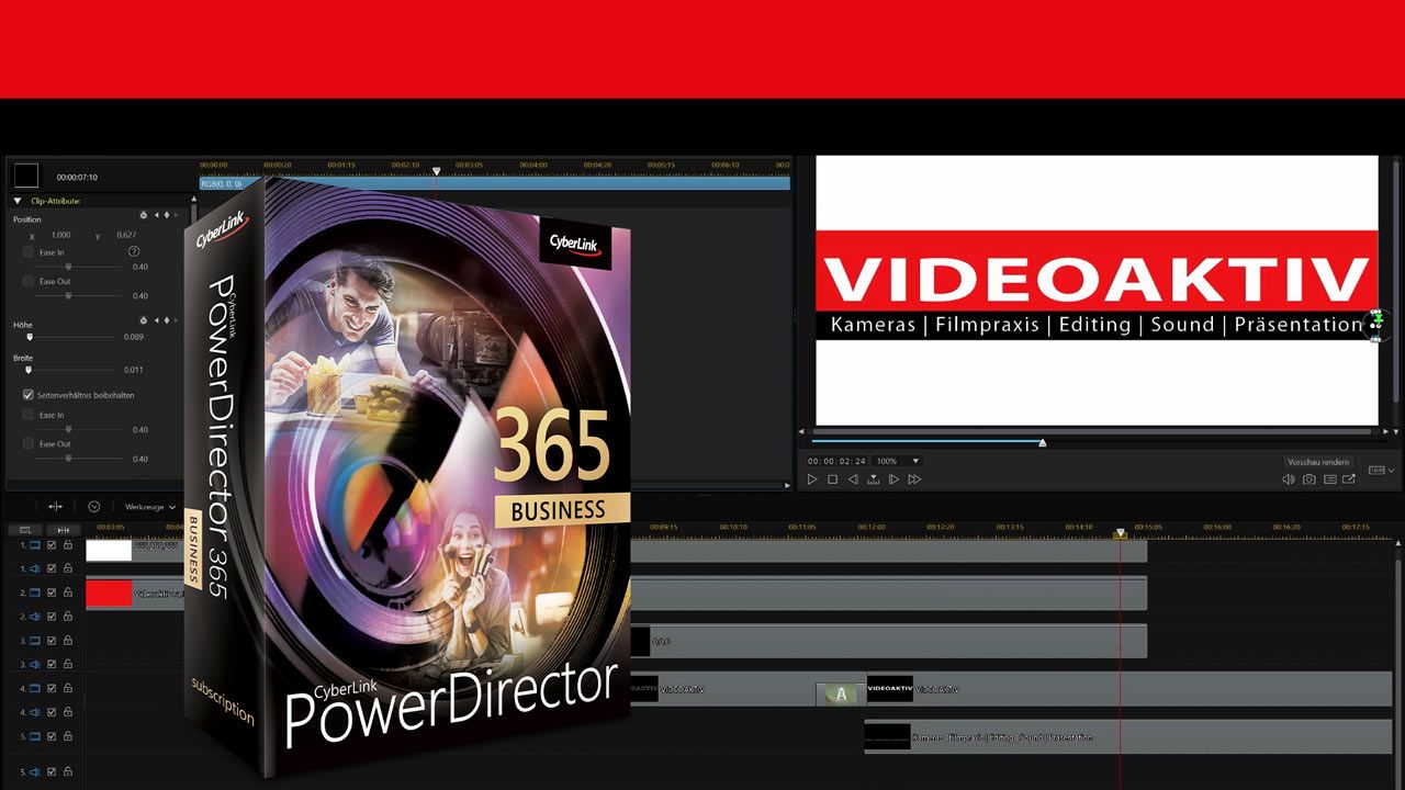 Workshop: Einfache, schicke Keyframe-Logo-Animation mit dem PowerDirector