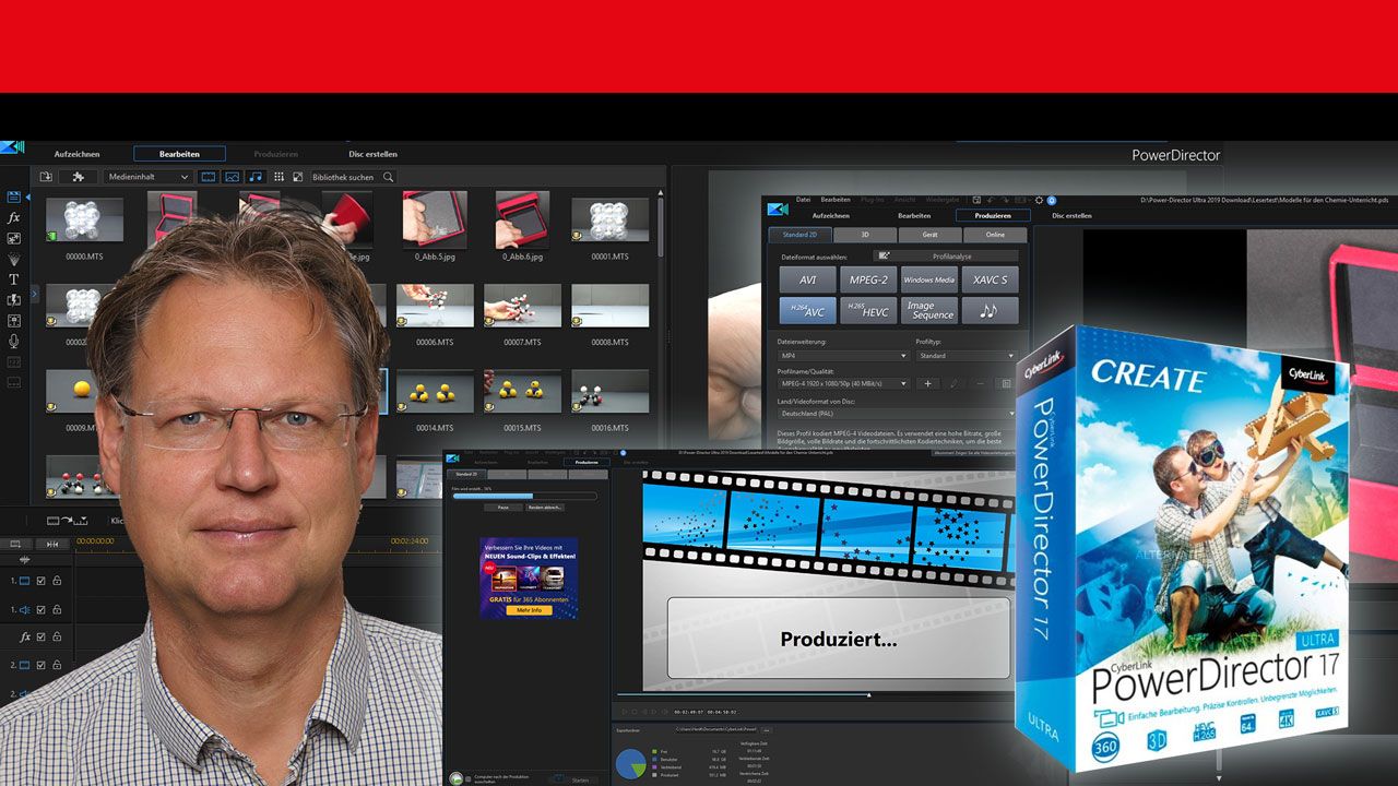 CyberLink PowerDirector 17: Videoschnitt fu00fcr Amateure und Engagierte im Lesertest