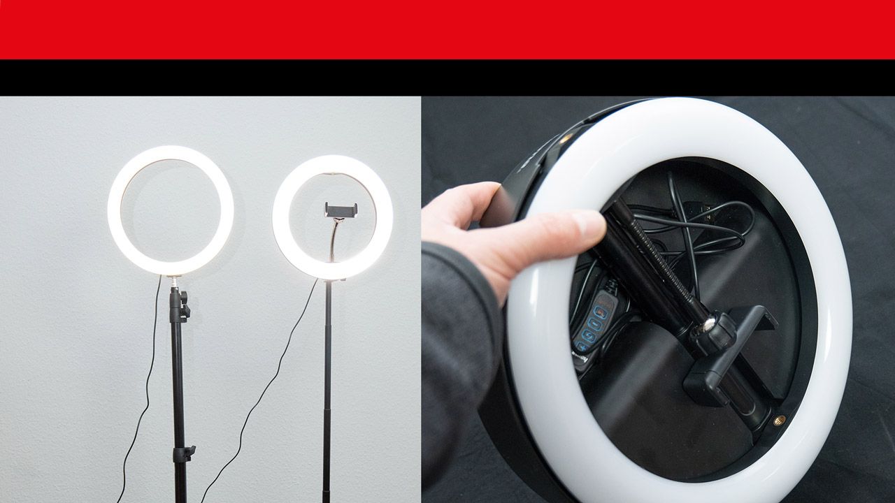 Praxis-Check: Hama LED-Ringleuchte SpotLight FoldUp 102, Steady 120