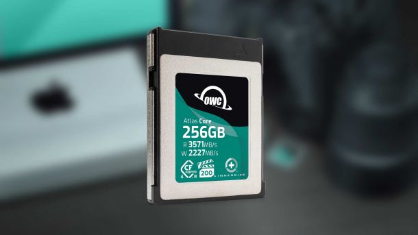 OWC startet Atlas Core Line mit CFexpress Typ B-Speicherkarte