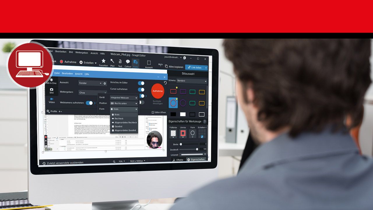 Praxistest: TechSmith Snagit - Screencapture-Software