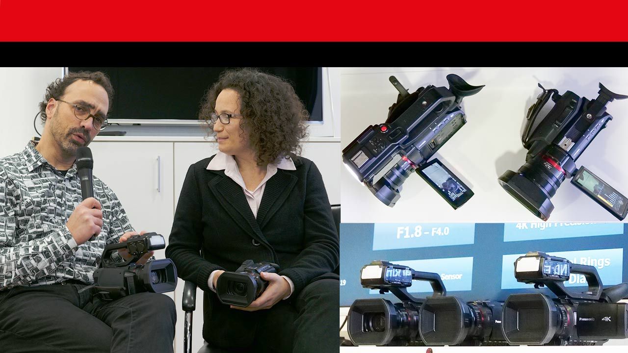 Vorstellung Camcorder-Trio: Panasonic HC-X1500, HC-X2000, AG-CX10