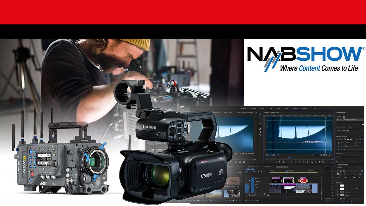 NAB 2019: Newssammlung - alle Meldungen fu00fcr Filmer von der Profi-Messe