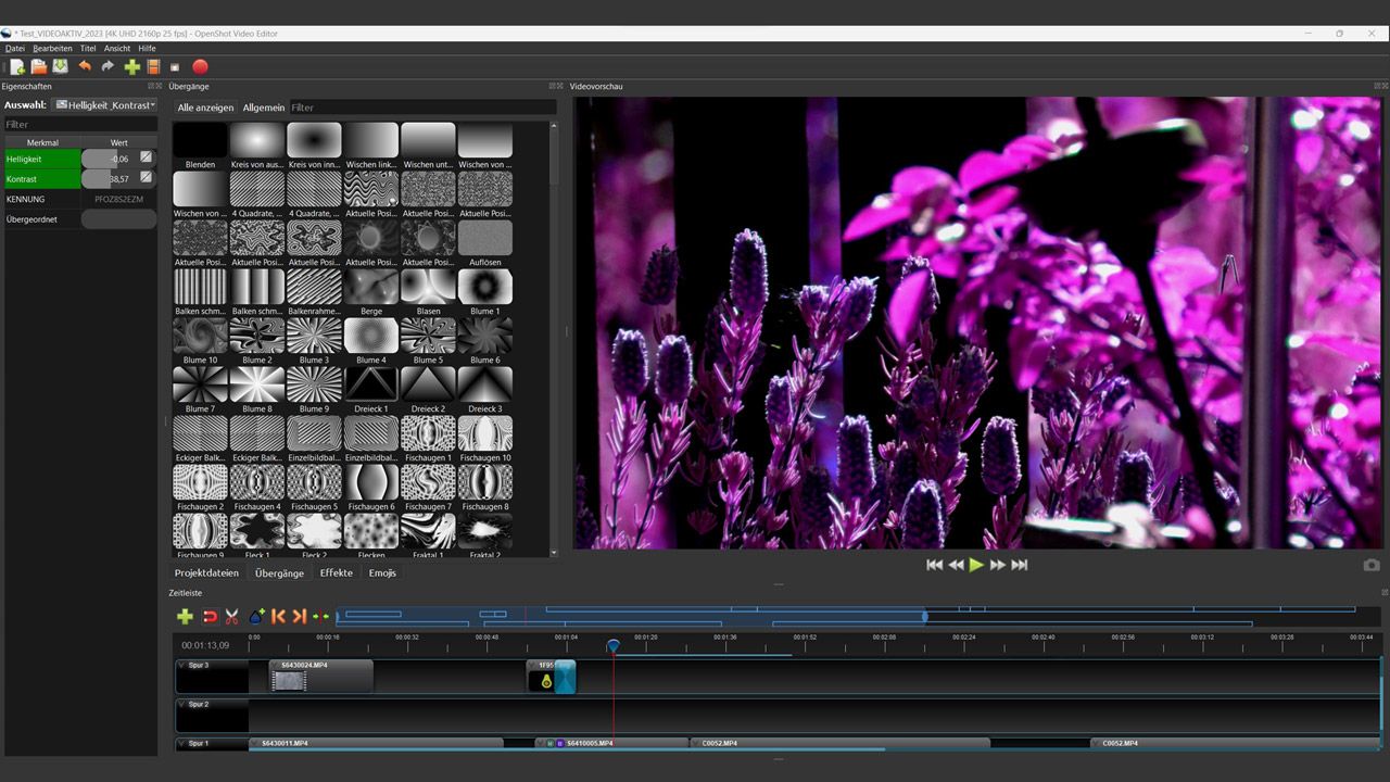 Test: OpenShot 3.0 - kostenfreier Videoschnitt fu00fcr Windows, Linux und Mac
