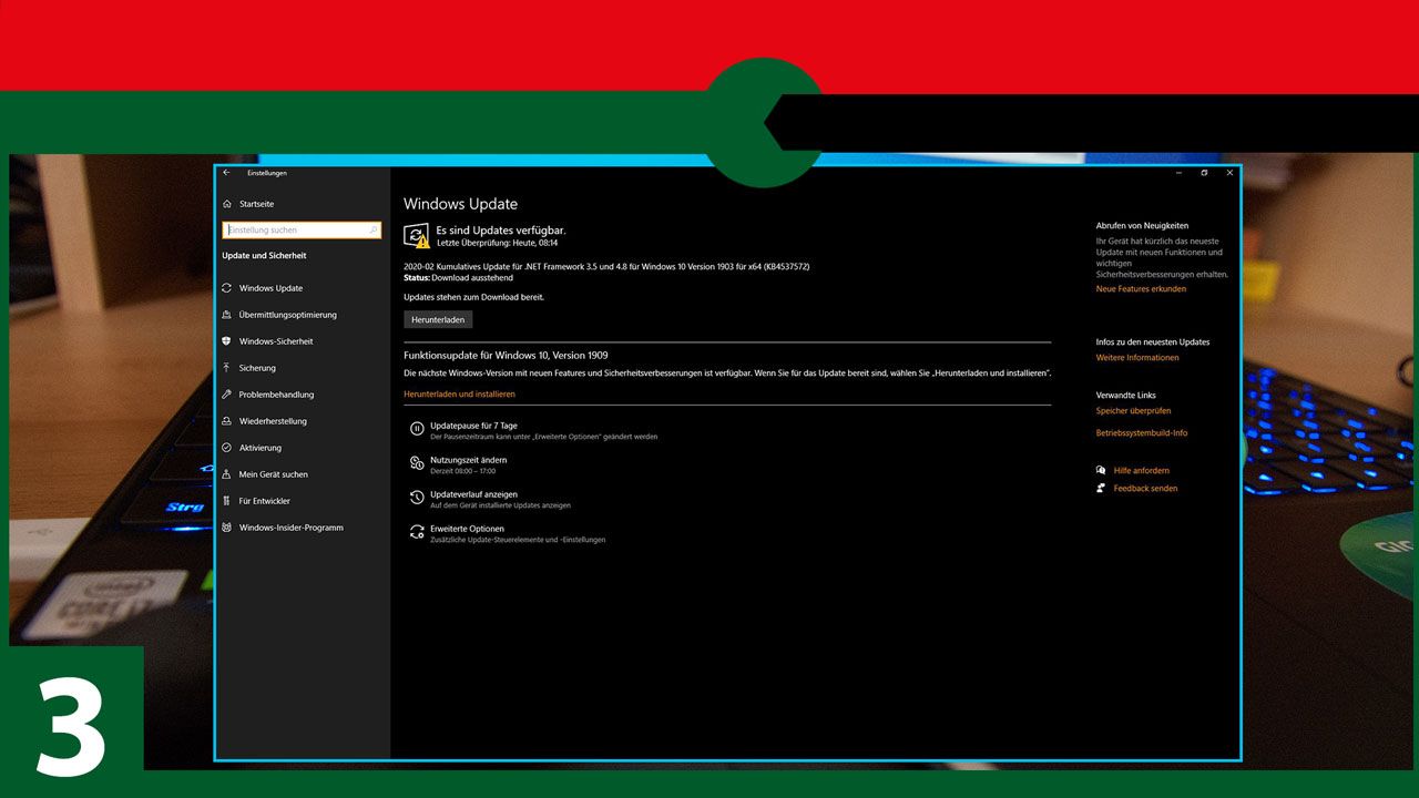 Ratgeber: Systempflege fu00fcr Windows-10-PC - Windows-Updates