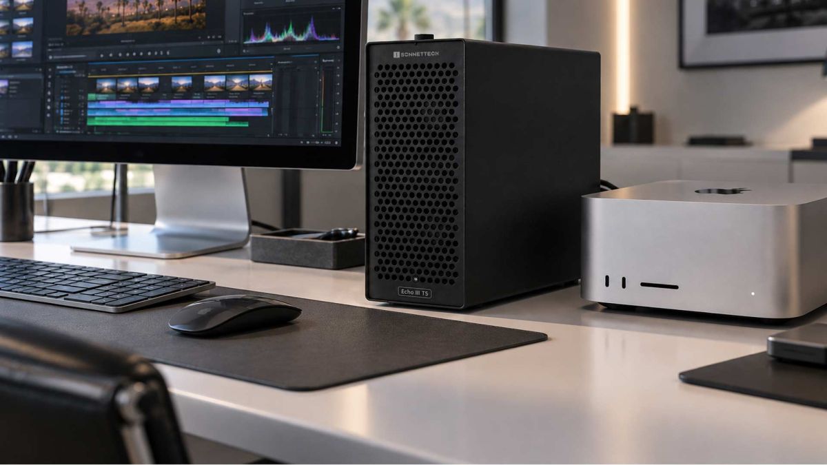 Sonnet Echo III T5: Drei PCIe-Slots über Thunderbolt 5