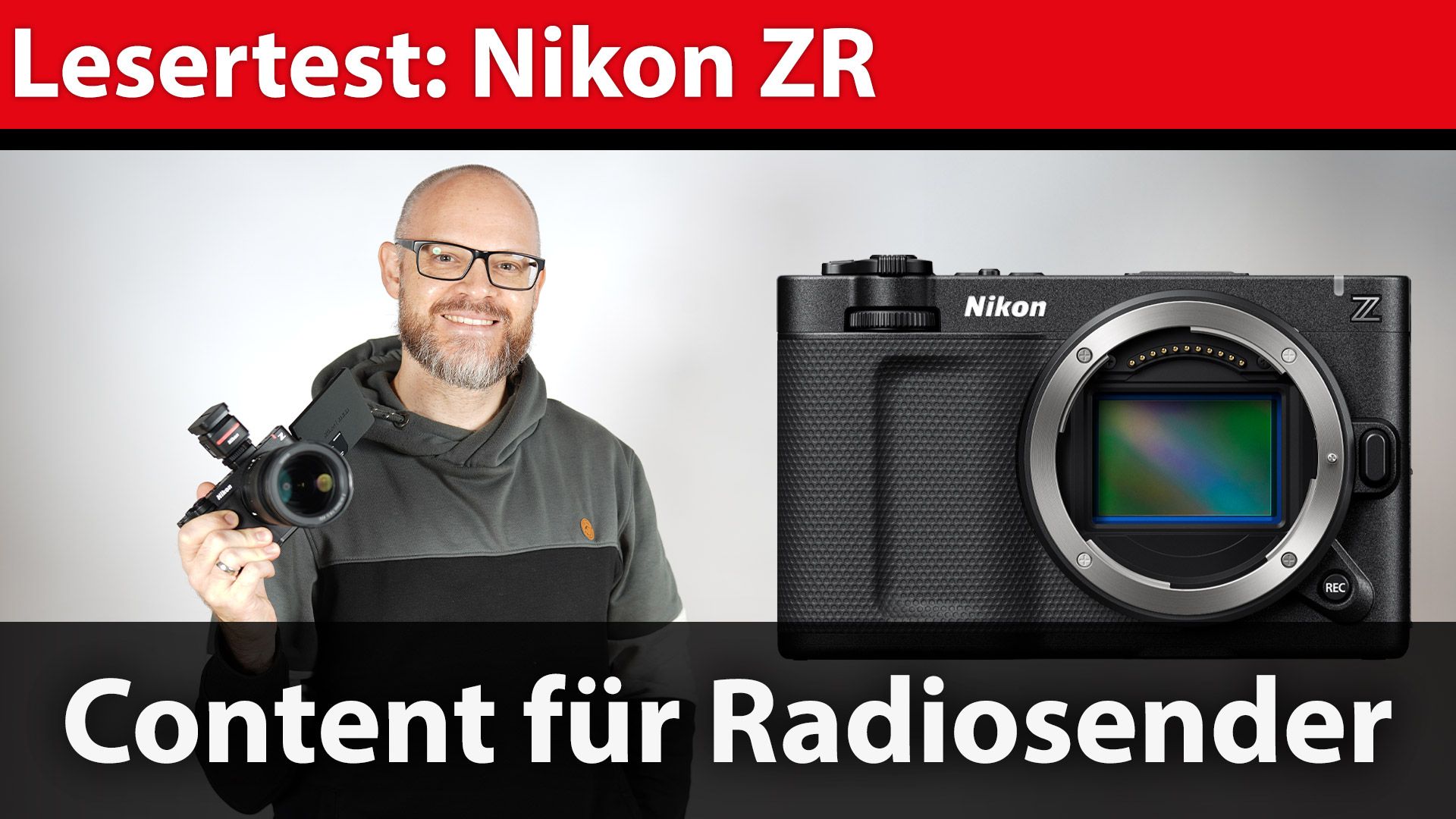 Lesertest: Nikon ZR beim Dreh für Radiosender und für Imagevideos