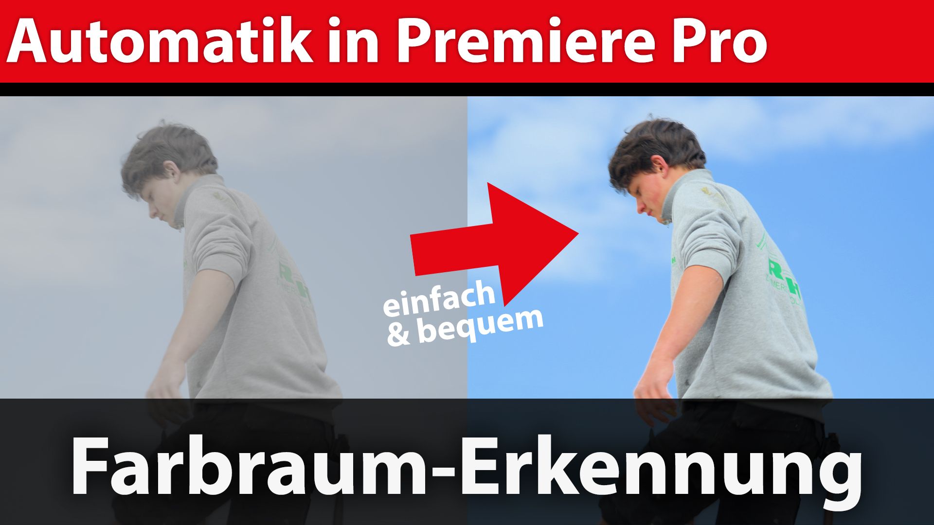 Workshop: Automatische Bildprofil-Erkennung in Adobe Premiere Pro