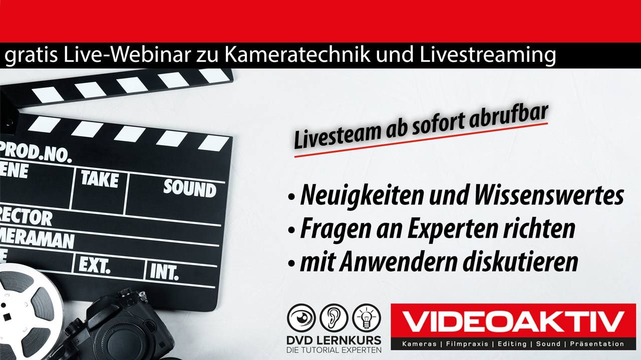 VIDEOAKTIV-Expert-Talk: Gratis-Live-Webinar mit Zoom