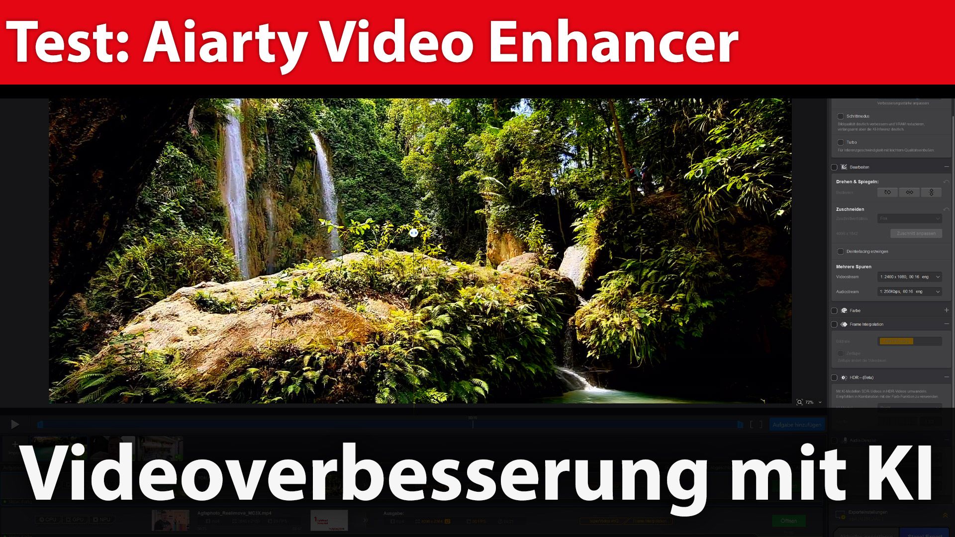 Praxistest: Aiarty Video Enhancer – Video-Aufbereitung mit Künstlicher Intelligenz