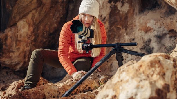 Manfrotto ONE Photo: als Fotostativ mit 3-Wege- oder Kugelkopf