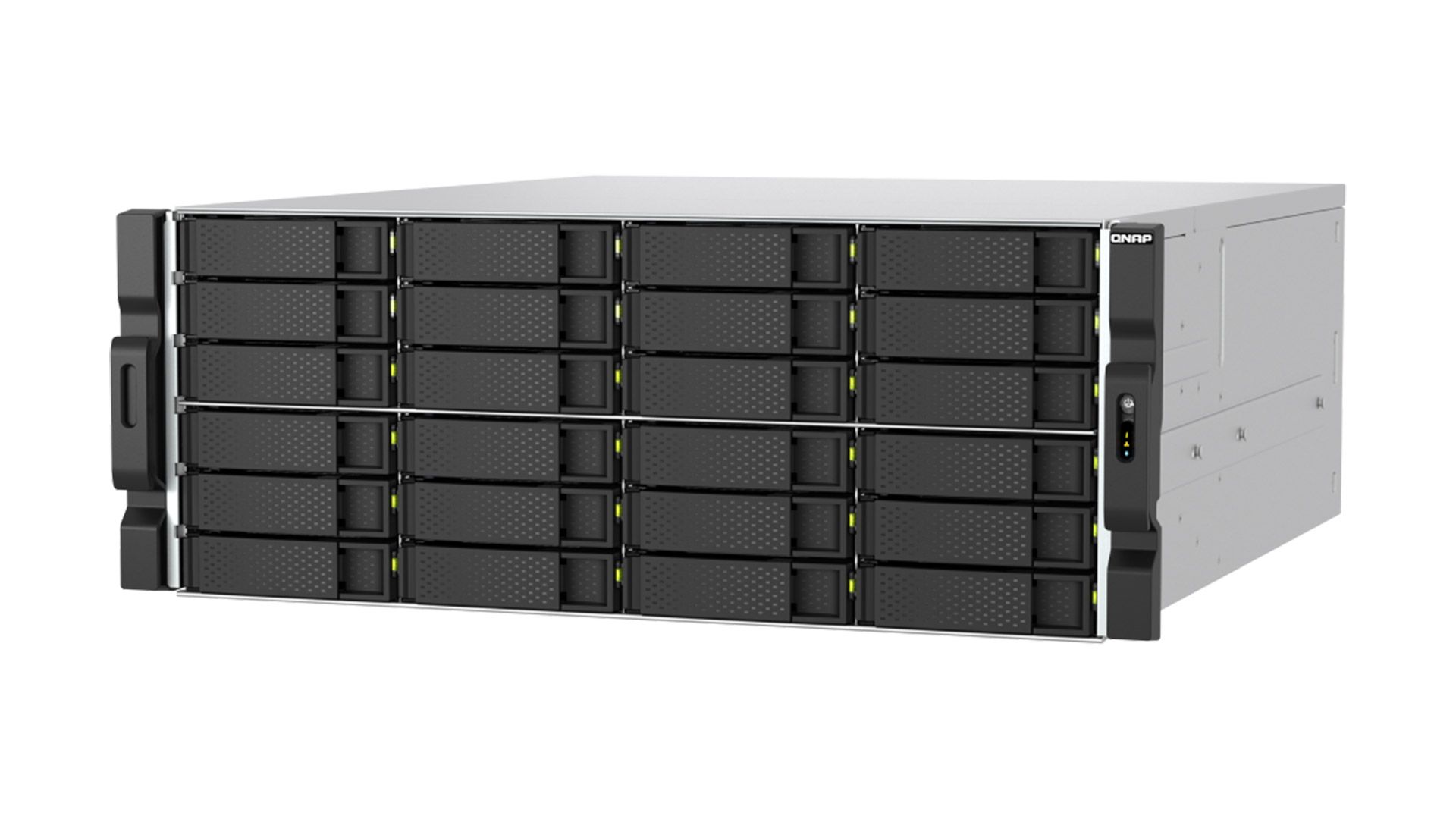 QNAP TS-h2477AXU-RP: NAS-System mit hoher Geschwindigkeit und 24 Slots