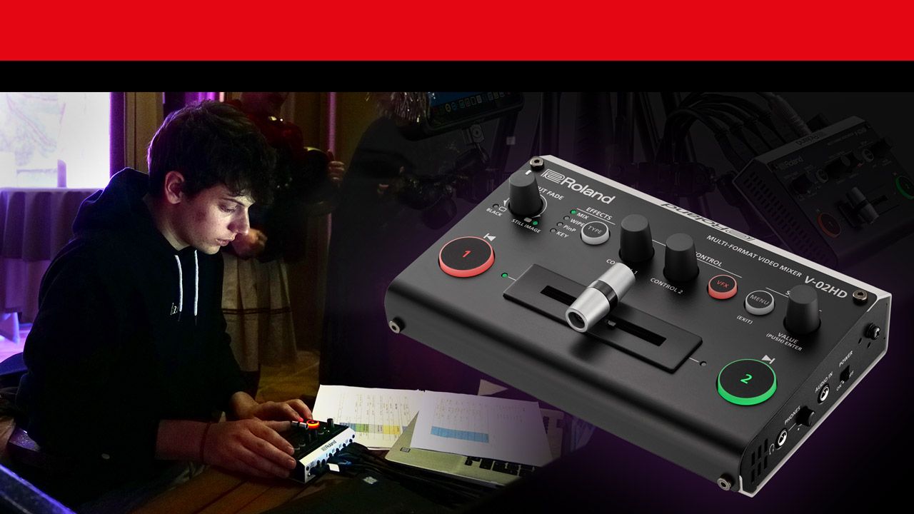 Roland V-02 HD: kompakter Videomischer im Test