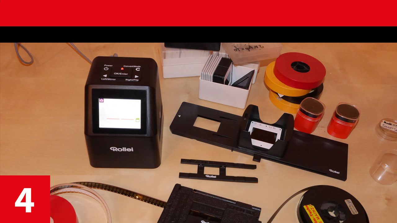 Ratgeber: Analog wird digital - Schmalfilme, Fotos, Dias, Negative