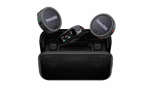 Insta360 Mic Pro: personalisierbares Funkmikrofon mit Mikrofon Array