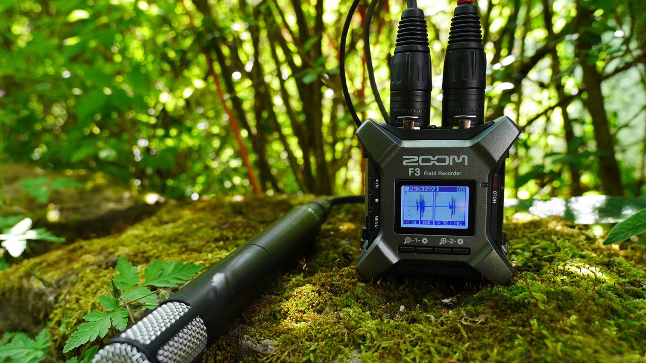 Audio-Test: Zoom F3 - Mini-Fieldrecorder mit 32-Bit-Audio, ganz ohne Regler?