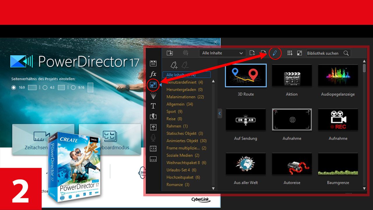 Ratgeber: Effekte beim Videoschnitt - Malen im Videobild