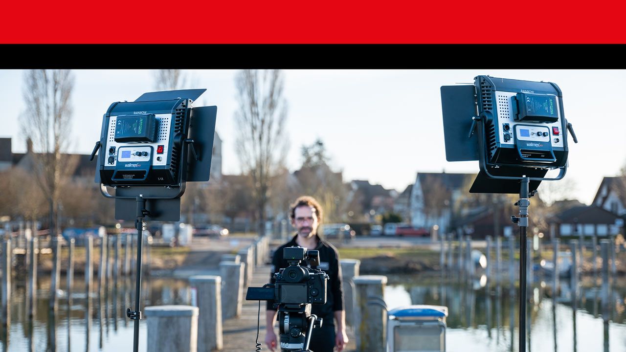 Praxistest: Walimex Rainbow LED u2013 Flu00e4chenleuchten und Kopflicht mit Smartphone-App