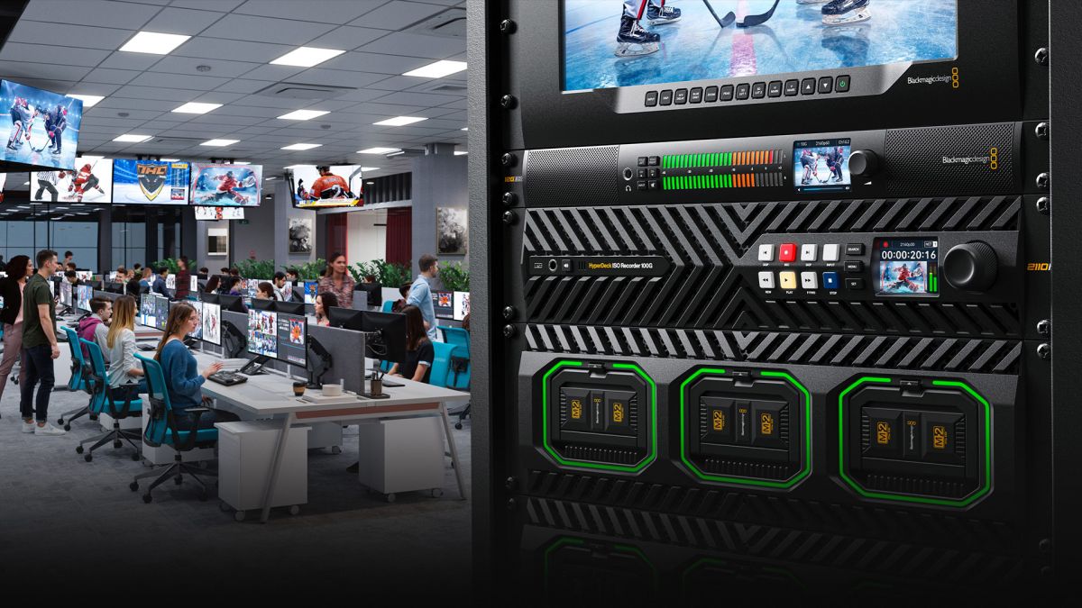 Blackmagic Design: neue Produkte für SMPTE-2110-Infrastruktur in Live-Produktionen