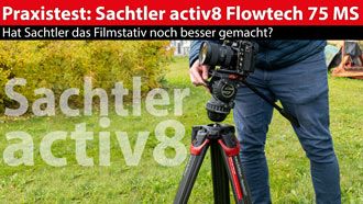 Test Profi-Videostativ: activ8-Videoneiger und Flowtech-Stativ