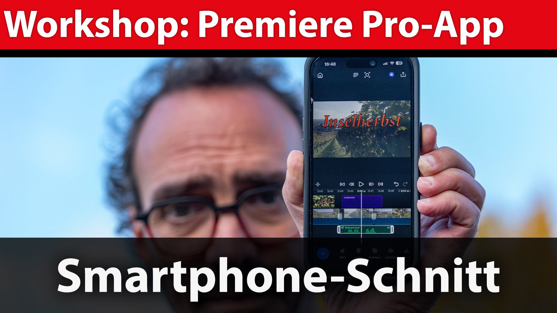 Workshop: Adobe Premiere wird mobil – Praxis der Premiere App