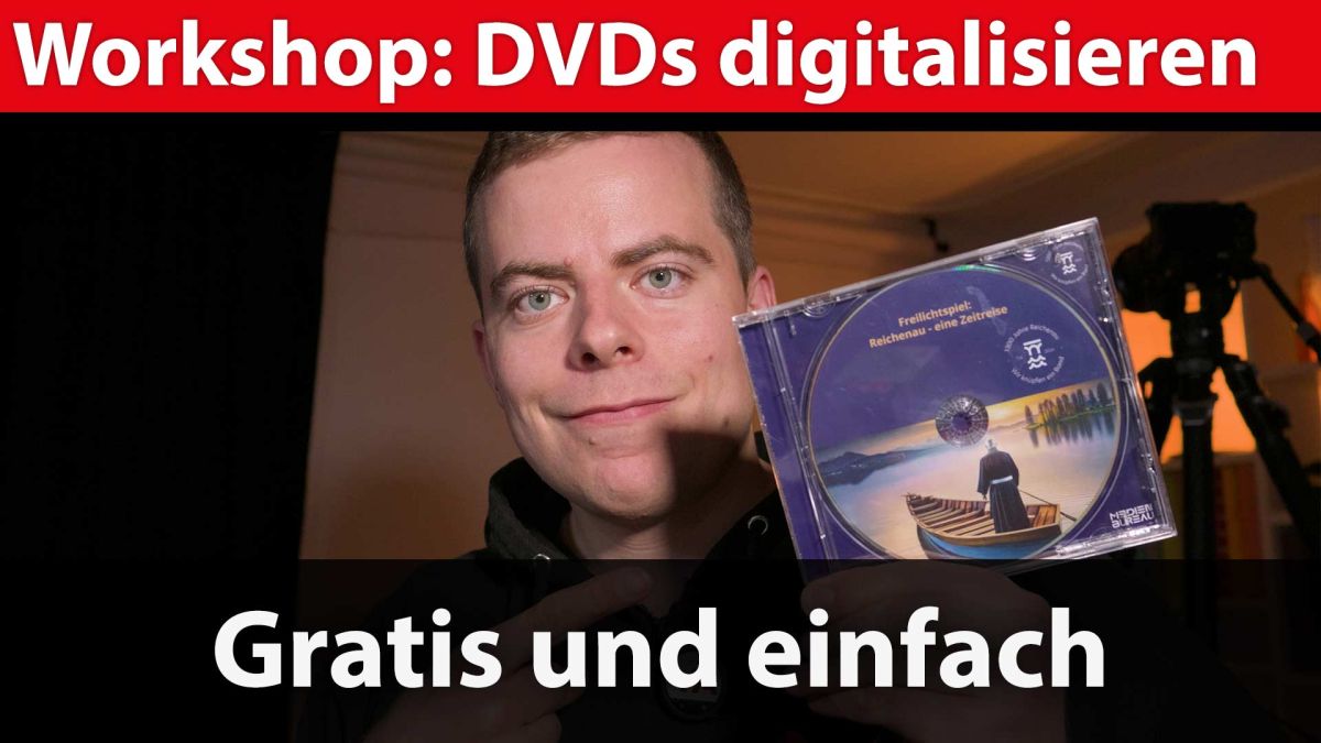 Workshop: DVDs gratis digitalisieren mit VLC Media Player