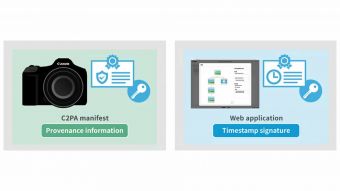 Canon C2PA-konform: Authenticity Imaging System für Nachrichtenmedien