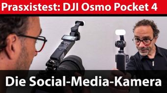 DJI Osmo Pocket 4: Social-Media-Kamera im Test