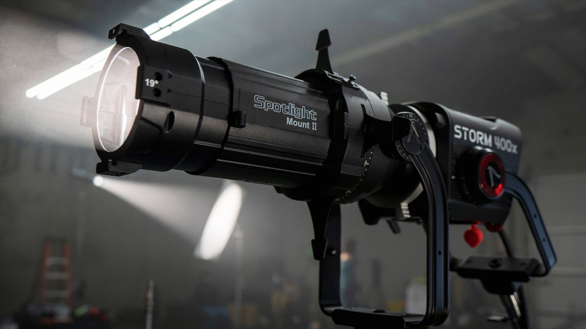 Aputure Spotlight Mount II: überarbeitender Spotvorsatz