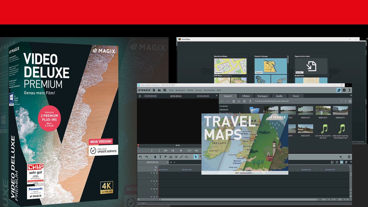 Magix Travel Maps: Reiserouten-Animation im Lesertest mit Testvideo