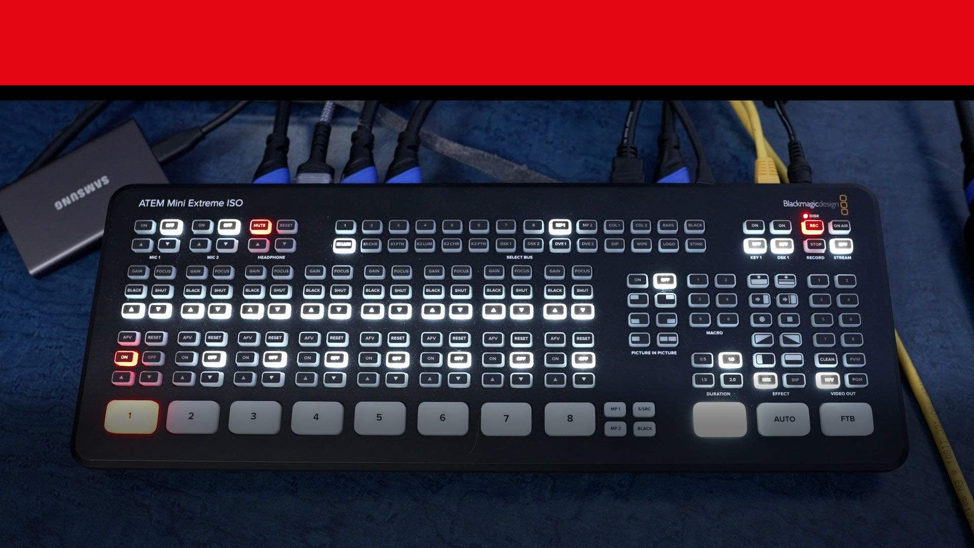 Praxistest und Workshop: Blackmagic Design Atem Mini Extreme ISO