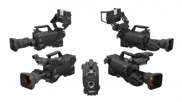 Sony R-Serie: fünf Systemkameras für Live-Multi-Kamera-Setups