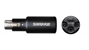 Shure MVX2U Gen 2: kompaktes und leichtes XLR-Audiointerface