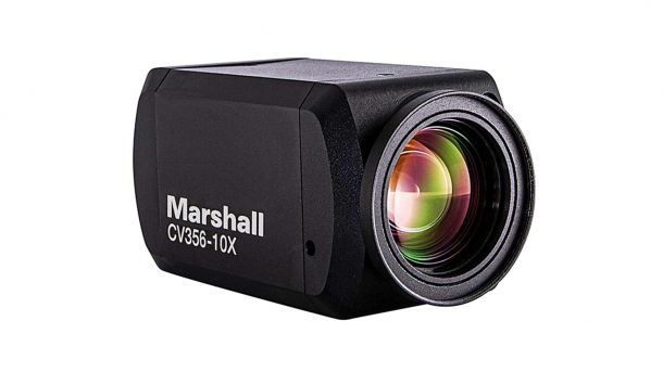 Marshall CV356-10X: Kompakte Zoom-Kamera für Event und Festinstallationen