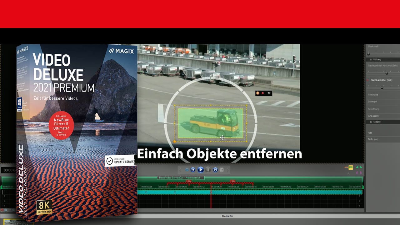 Workshop: Prodad Hide - Bestandteil der Magix Video Deluxe 20-Jahre-Edition