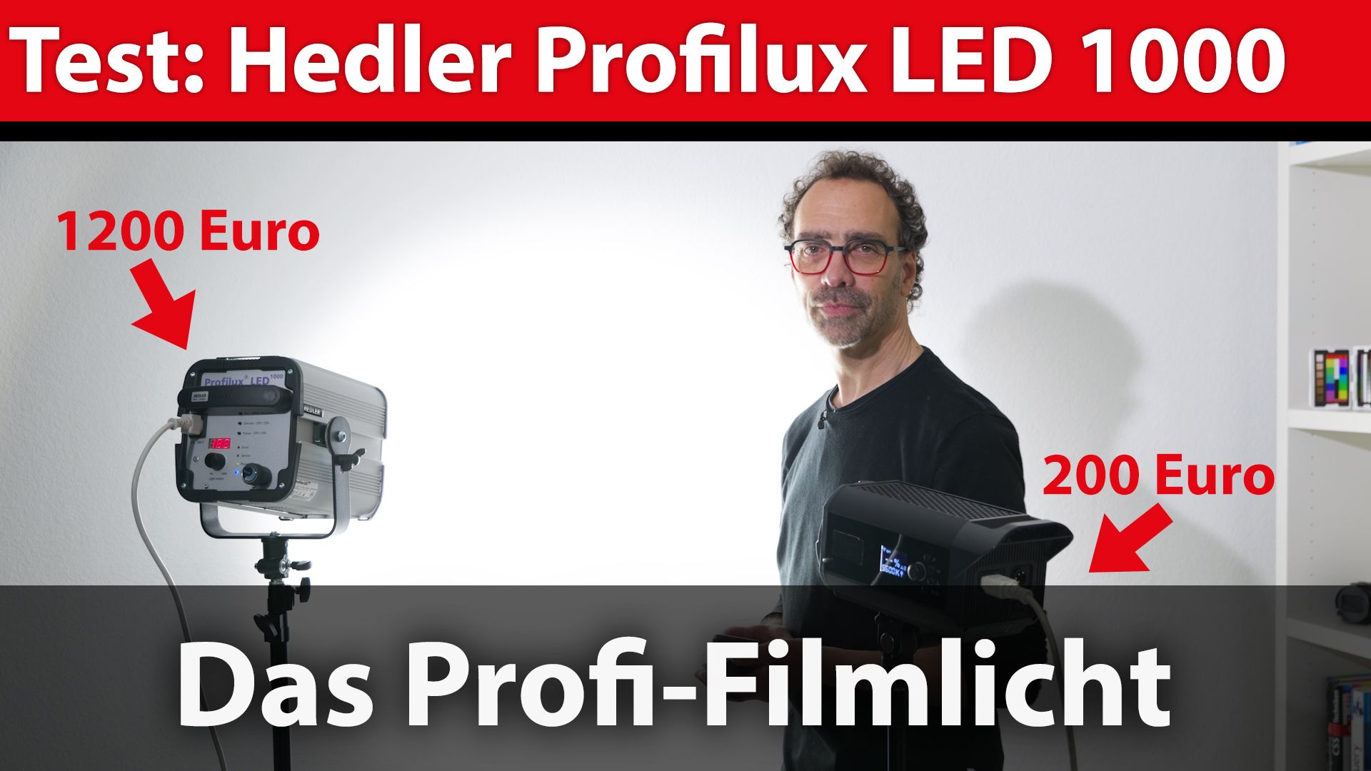 Praxistest: Hedler Profilux 1000 u2013 das macht Profi-Filmlicht aus